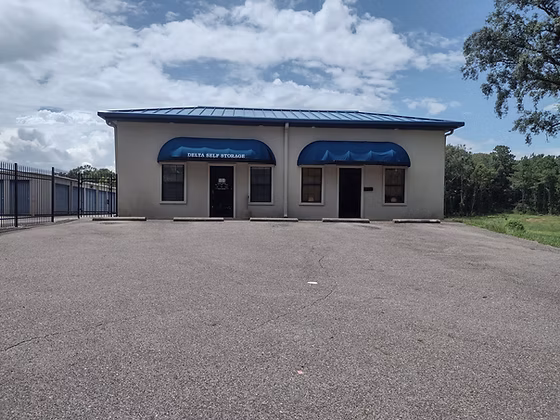 Storage units exterior